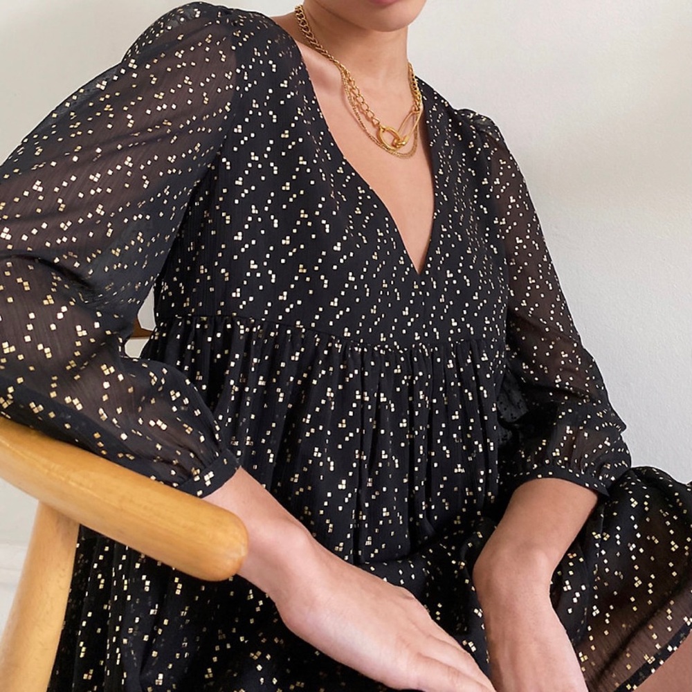 Aritzia Baby Doll Mini Dress